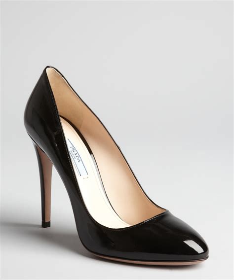 Prada patent leather pumps